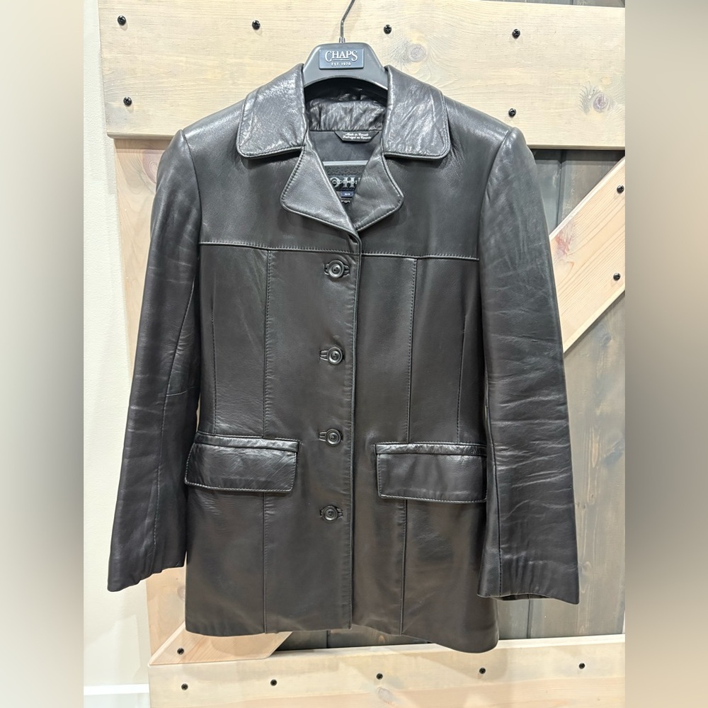Vintage 90’s buttery soft leather jacket Jacket from the Old Hide House-Canadian